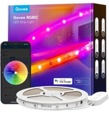 Світлодіодна стрічка Govee H612A S With Protective Coating, 5.0m, RGBICW, WI-FI/Bluetooth, white (H612ACD1)