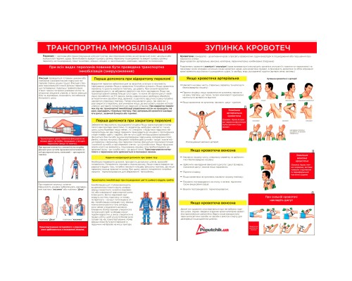 Автомобільна аптечка Poputchik 02-070-М