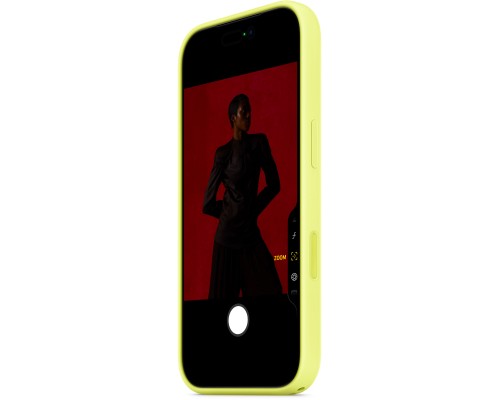Чохол до мобільного телефона Apple iPhone 17 Pro Max Silicone with MagSafe - Neon Yellow Model A3560 (MGFM4ZM/A)