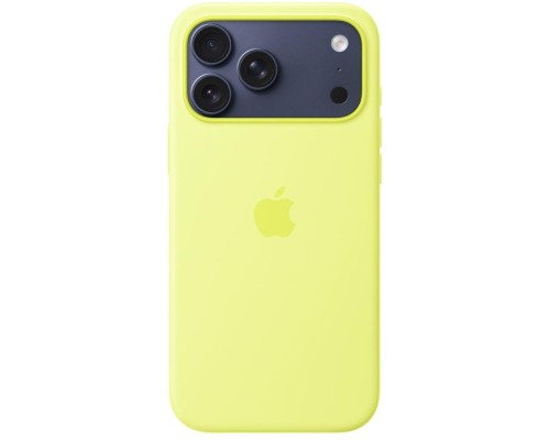 Чохол до мобільного телефона Apple iPhone 17 Pro Max Silicone with MagSafe - Neon Yellow Model A3560 (MGFM4ZM/A)