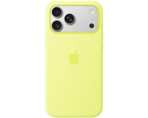 Чохол до мобільного телефона Apple iPhone 17 Pro Max Silicone with MagSafe - Neon Yellow Model A3560 (MGFM4ZM/A)