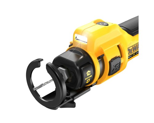 Фрезер DeWALT 18V, XR Li-Ion, 26000об/хв, цанга 3.2-6.4мм, 0.79кг (без АКБ та ЗП) (DCE555N)