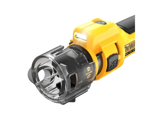 Фрезер DeWALT 18V, XR Li-Ion, 26000об/хв, цанга 3.2-6.4мм, 0.79кг (без АКБ та ЗП) (DCE555N)