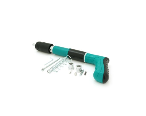 Цвяхозабивач Voltronic YT-35790 для піроксилінових цвяхів 7,3 мм + 100 цвяхів 7,3 мм, Green (YT-35790)