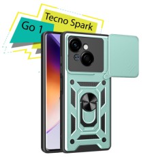 Чохол до мобільного телефона BeCover Military Tecno Spark Go 1 (KL4) Dark Green (713679)