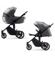 Коляска Kinderkraft 2 в 1 Prime 2 Shadow Grey (KSPRIM02GRY2000) (5902533922932)