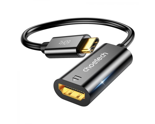 Перехідник USB-C to HDMI black Choetech (HUB-H04)