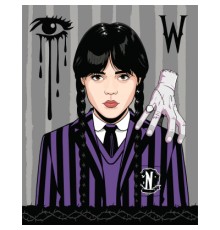 Картина по номерам Santi Wednesday Blood ties 40x50см (955053)