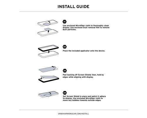 Скло захисне UAG iPhone 17 Pro Transparent (14438311VNA)