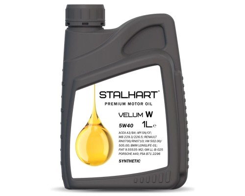 Моторна олива STALHART VELUM W 5W-40 1л (745277)