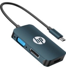 Перехідник HP DHC-CT200 USB CM to HDMI+VGA+DP （MST Mode）adaptor HP (HP_DHC-CT200)