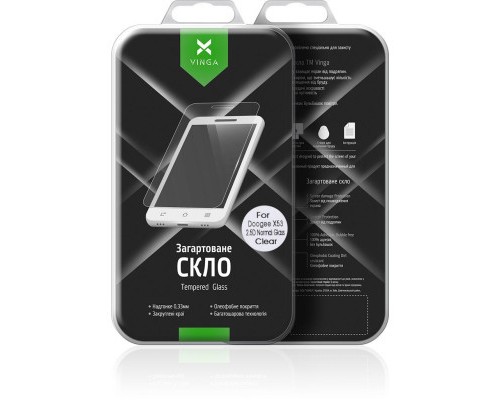 Скло захисне Vinga для Doogee X53 (VTPGS-DX53)