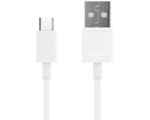 Зарядний пристрій Inkax CD-22 Car charger + Type-C cable 1USB 2.1A White (F_72210)