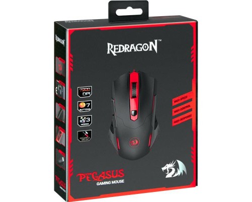 Мишка Redragon Pegasus Black (74806)