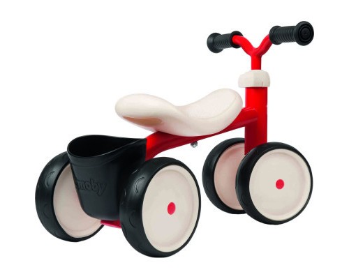 Біговел Smoby металевий, чотирьохколісний Червоний (721400)