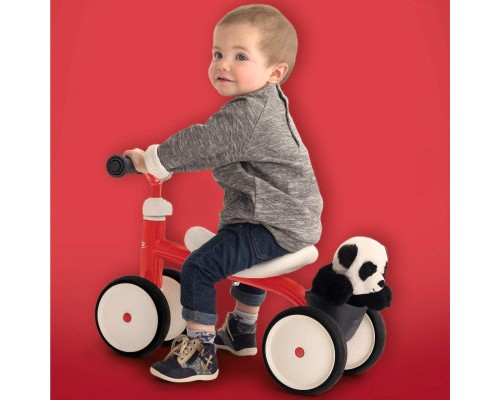 Біговел Smoby металевий, чотирьохколісний Червоний (721400)