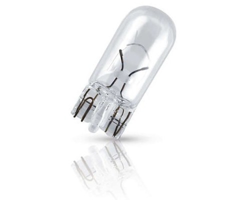 Автолампа Philips W5W LongLife EcoVision, 2шт/бл. (12961LLECOB2)