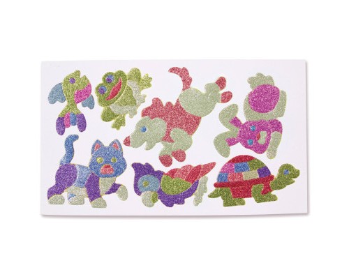 Набір для творчості Melissa&Doug Об'ємні блискучі наклейки Веселка (MD9502)