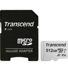 Карта пам'яті Transcend 512GB microSDXC Class 10 U3 (TS512GUSD300S-A)