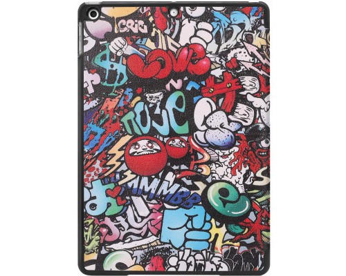 Чохол до планшета BeCover Smart Case Apple iPad 10.2 2019/2020/2021 Graffiti (704311)