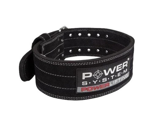 Атлетичний пояс Power System Power Lifting PS-3800 Black L (PS-3800_L_Black_Black)