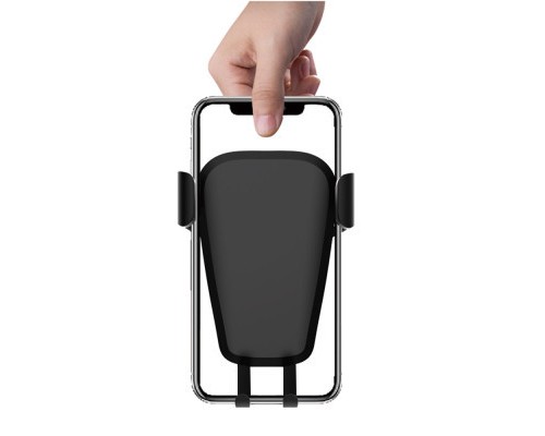 Універсальний автотримач ColorWay Soft Touch Gravity Holder Black (CW-CHG03-BK)