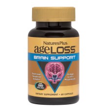 Вітамінно-мінеральний комплекс Natures Plus Комплекс Для Підтримки Мозку, AgeLoss Brain Support, 60 капс (NTP8011)