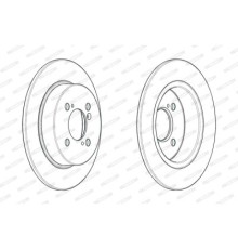 Гальмівний диск FERODO DDF2071C