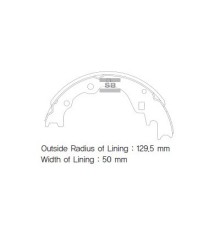 Гальмівні колодки HI-Q SA044