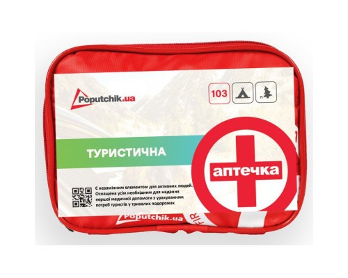 Автомобільна аптечка Poputchik 02-038-М