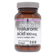 Вітамінно-мінеральний комплекс Bluebonnet Nutrition Гіалуронова кислота 100 мг, Beautiful Ally, 90 желатинових к (BLB-01512)