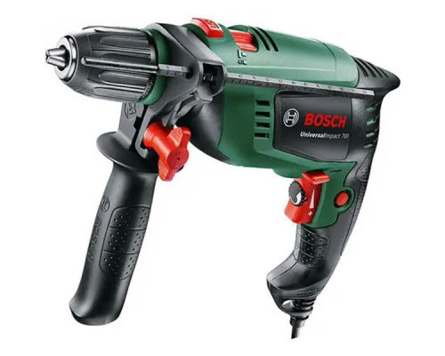 Дриль Bosch UniversalImpact 700 + 39 шт насадок, кейс (0.603.131.00A)