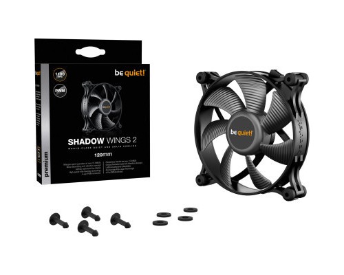 Кулер до корпусу Be quiet! Shadow Wings 2 120mm PWM (BL085)