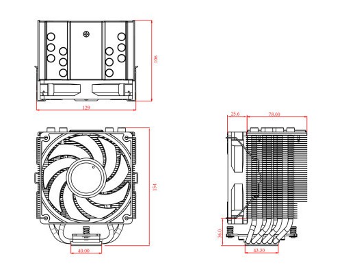 Кулер до процесора ID-Cooling SE-226-XT ARGB Кулер до процесора ID-Cooling SE-226-XT ARGB