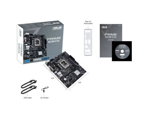 Материнська плата ASUS PRIME H610M-D D4