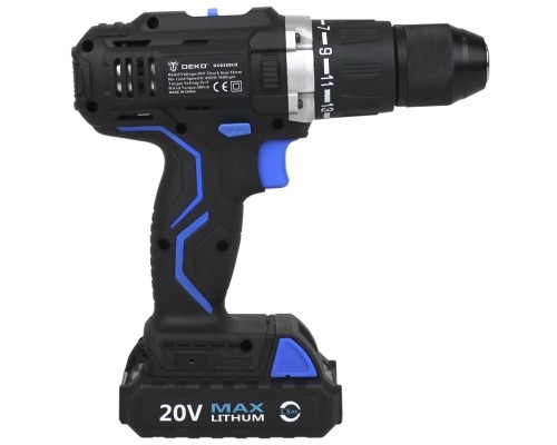 Шуруповерт Deko GCD20DU3A-S2