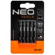 Набір біт Neo Tools ударних 50 мм, SL6-5 шт., сталь S2 (09-581)
