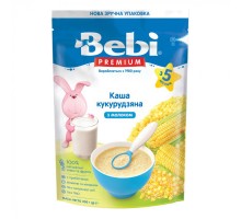 Дитяча каша Bebi Premium молочна кукурудзяна +5 міс. 200 г (8606019654412)