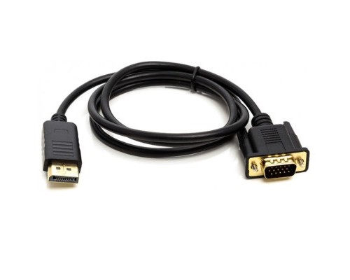 Кабель мультимедійний DisplayPort (M) ещ VGA (M) 1.0m PowerPlant (CA911882) Кабель мультимедійний DisplayPort (M) ещ VGA (M) 1.0m PowerPlant (CA911882)