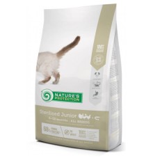 Сухий корм для кішок Nature's Protection Sterilised Junior Poultry with krill 2 кг (NPS45773)