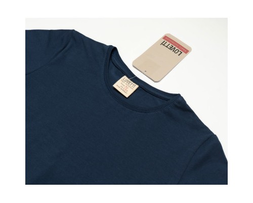 Футболка дитяча Lovetti базова (3030-140-blue)