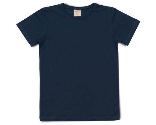 Футболка дитяча Lovetti базова (3030-140-blue)