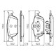 Гальмівні колодки Bosch 0 986 494 383