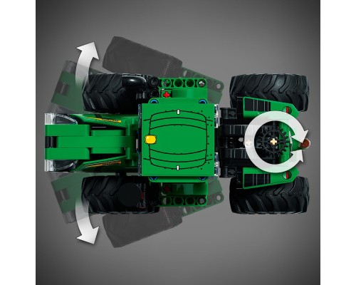 Конструктор LEGO Technic John Deere 9620R 4WD Tractor 390 деталей (42136)