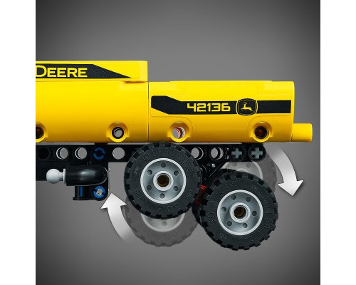 Конструктор LEGO Technic John Deere 9620R 4WD Tractor 390 деталей (42136)