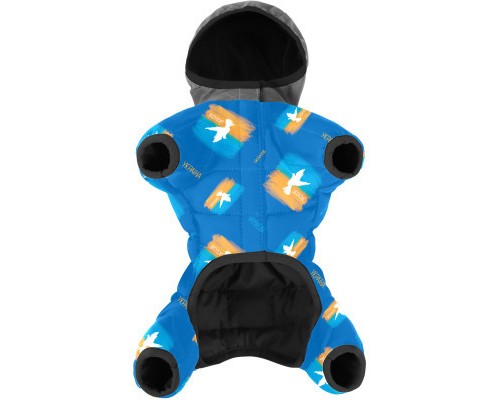 Комбінезон для тварин Collar WAUDOG Clothes Прапор M35 В 59-62 см, С 37-40 см (5436-0229)