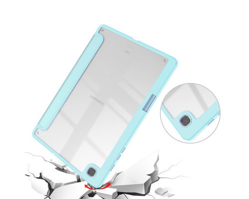 Чохол до планшета BeCover Soft Edge Pencil Mount Samsung Galaxy Tab S6 Lite 10.4 P610/P613/P615/P619 Light Blue (708354)