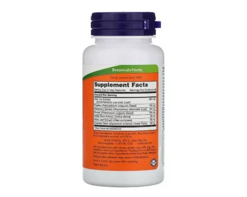 Трави Now Foods Очищення нирок, Kidney Cleanse, 90 вегетаріанських капсул (NOW-02463)