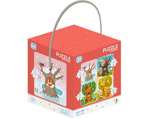 Пазл DoDo 4 в 1 Пори року (300125)