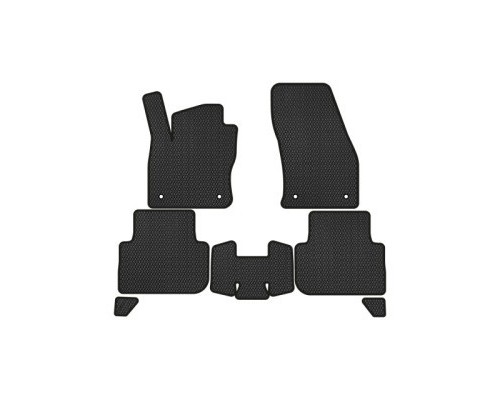Килимок в салон EVAtech Volkswagen Tiguan (Mk 2) 2016-2020 2 поколі (VW31492CR5AV4RBB)